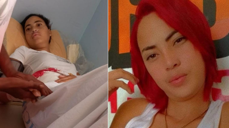 Joven banquera pierde un riñón al ser herida por un policía en El Seibo