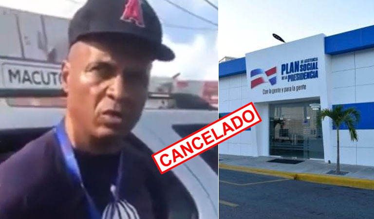 Plan Social de la Presidencia cancela empleado que discutió con agente de Digesett por ponerle una multa