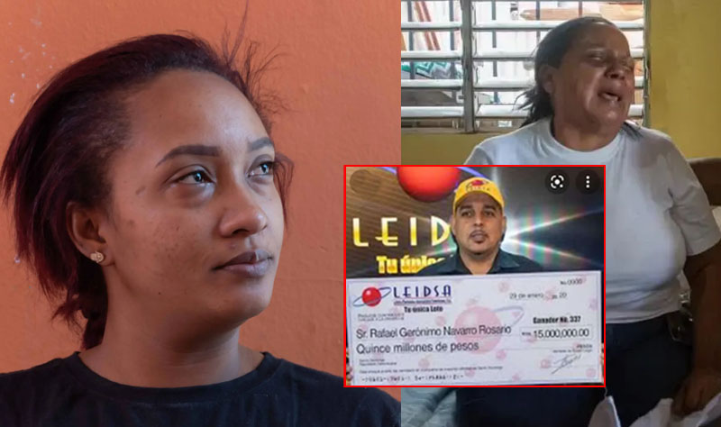 Matan hombre que había ganado RD$15 millones en la Loto; frente a su madre
