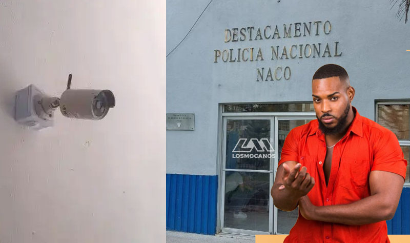 Colocan cámaras de vigilancia en el destacamento del Ensanche Naco