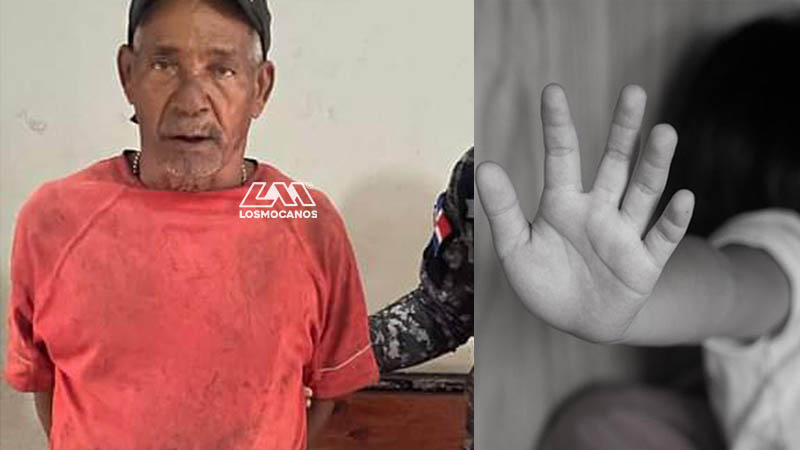 Apresan anciano por intentar abusar a niña de diez años en Moca