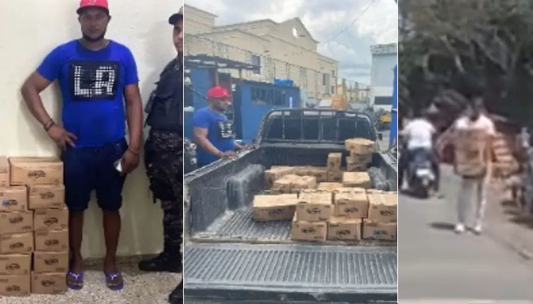 Apresan personas que robaron jabón de patana que se volcó en La Vega