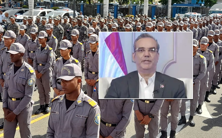 Abinader dice no que tiene “varita mágica” para solucionar problemas de la Policía