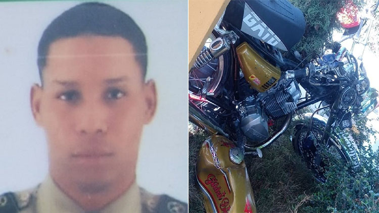 Raso del Ejército muere en accidente carretera internacional Barahona - Independencia
