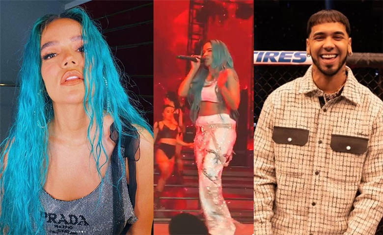 Karol G cantó un verso de Anuel AA en uno de sus conciertos