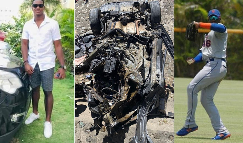 Un joven pelotero pierde la vida en aparatoso accidente en La Vega