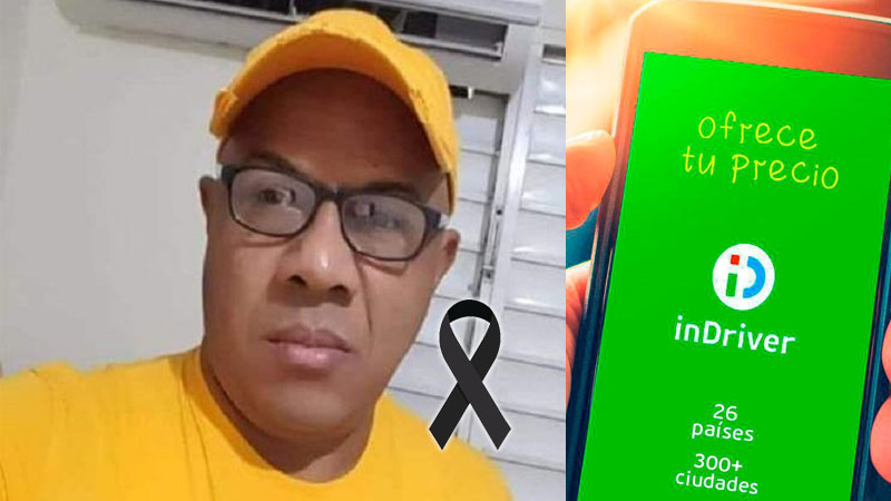 Matan taxista de la plataforma Indriver; familiares la habían advertido