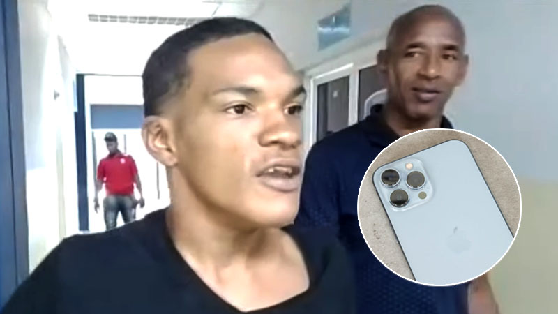 Mama deo: 'Yo me encontré un iPhone 13, el dueño estaba durmiendo'