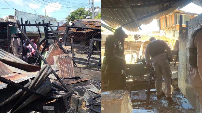 Bebé de nueve meses pierde la vida al incendiarse casa mientras dormía en Santiago