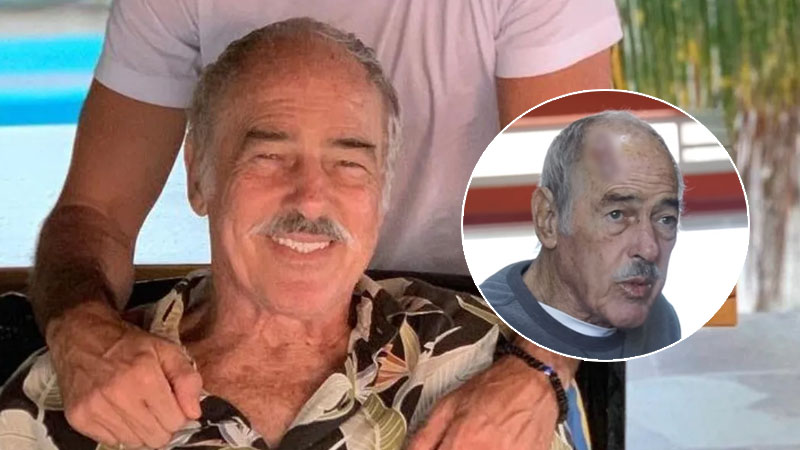 El Actor Andrés García sufre una aparatosa caída que le abrió la frente