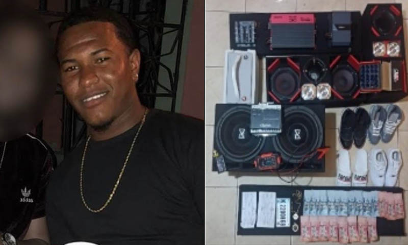 Policía apresa joven que robo 27,000 dólares de caja fuerte en Puerto Plata