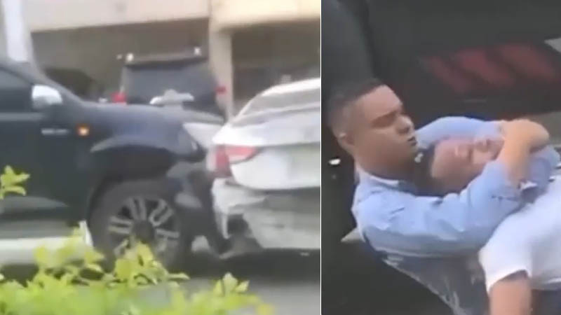 Se origina fuerte pelea entre dos jóvenes en el sector El Vergel