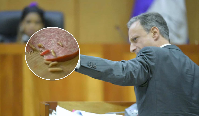 Salami con gusanos y arroz puntilla, lo que comían en La Victoria en gestión de Jean Alain