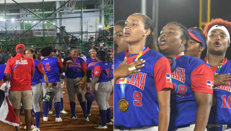 Softbol femenino dominicano gana oro en los Juegos Bolivarianos