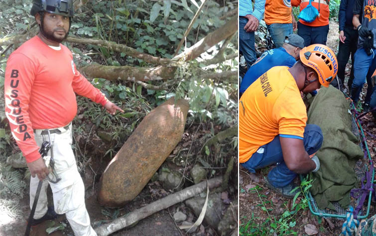 Encuentran bomba de 500 libras en Monseñor Nouel