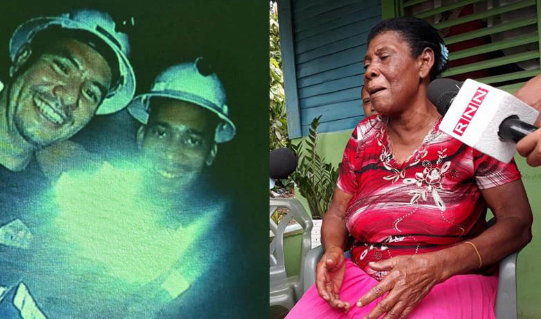 "Le pido al Señor que me lo saque de ahí con vida y salud" dice abuela de minero