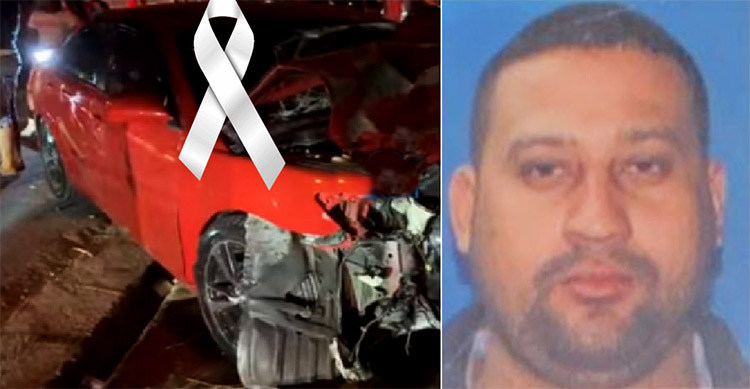 Hombre viene de vacaciones a RD y pierde la vida en accidente en SFM