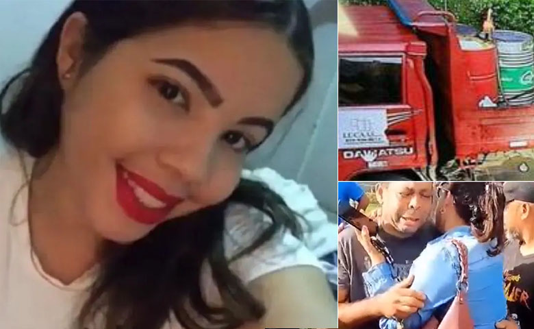 Muere joven de 21 años tras ser impactada por camión en La Vega