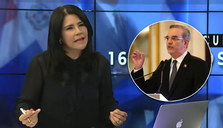 Alicia Ortega ‘El pueblo dominicano no siente la maravilla que dijo Abinader’ Santo Domingo