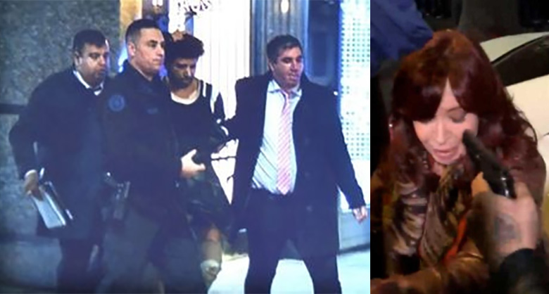 Un brasileño de 35 años, presunto autor del atentado frustrado a Cristina Fernández
