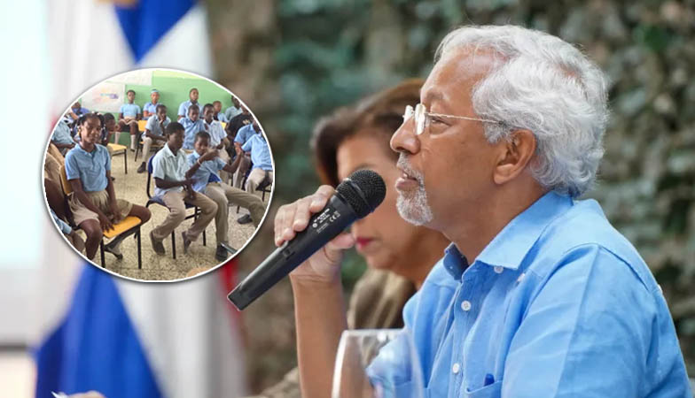 Ministro de Educación dice es falso haitianos ocupen mayoría de cupos en escuelas
