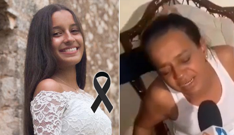 Declaraciones de la madre de joven muerta tras caerle póster de luz en Higüey
