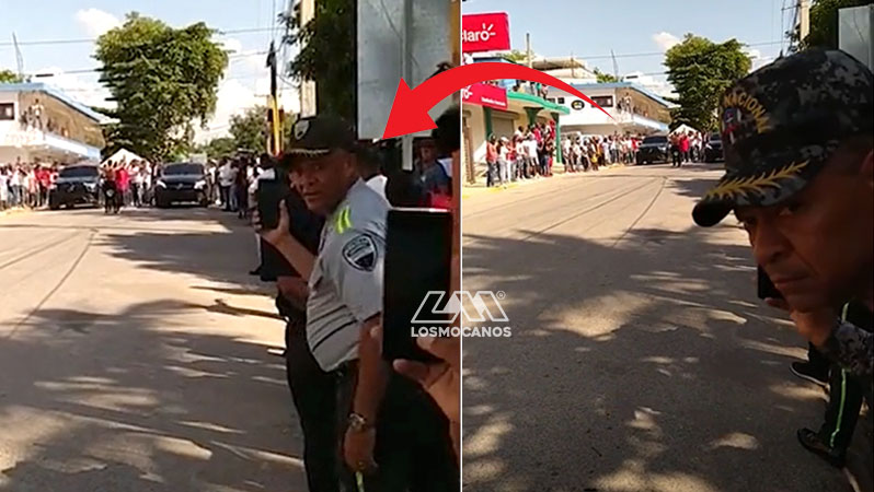 Director de la Digesett Elías Piña y coronel Policía participan en carrera clandestina