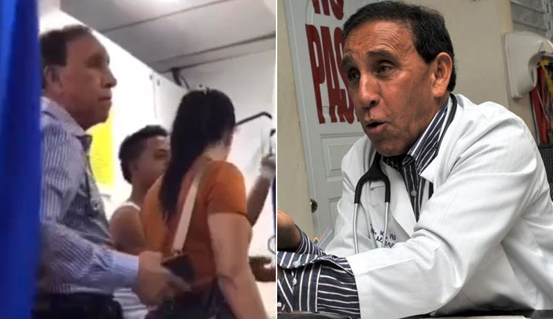 Doctor Cruz Jiminián se enoja por personal no atender a pacientes