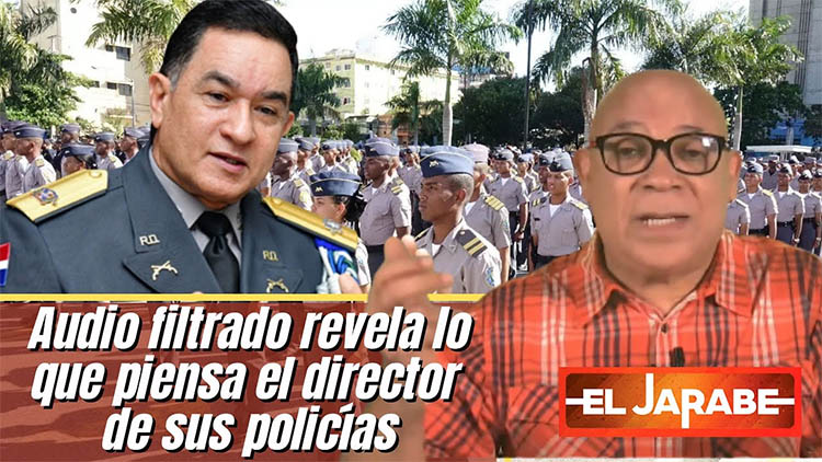 Se filtra audio del jefe de la Policía Eduardo Alberto Then