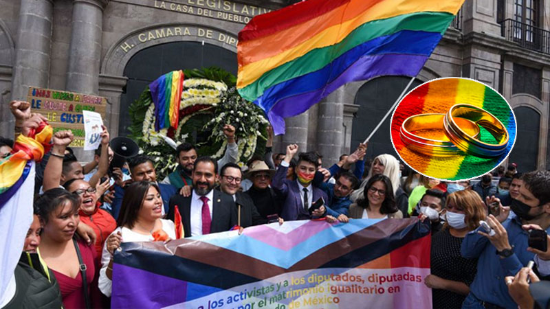 El Estado de México aprueba el matrimonio entre dos personas del mismo sexo