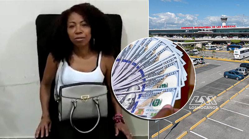 Mujer denuncia que le robaron 1,500 dólares en el aeropuerto Las Américas