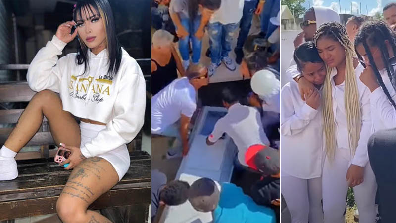 Sepultan a la bailarina Caroline Sánchez Zabala