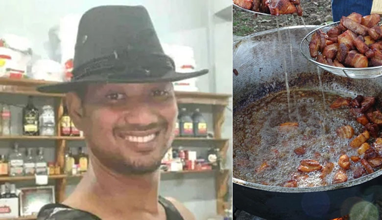 Hombre muere tras caer en un caldero mientras freía chicharrones