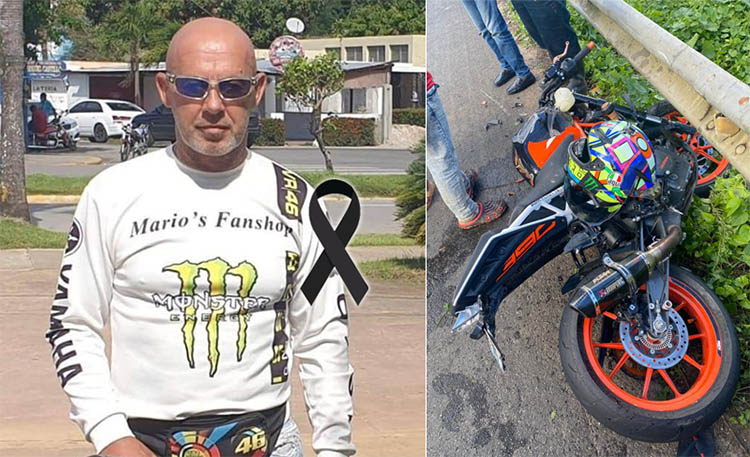 Extranjero y dominicano mueren a bordo de una moto en Samaná