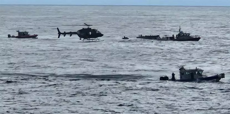 Guardia costera rescata y deporta a 19 dominicanos en aguas de Puerto Rico