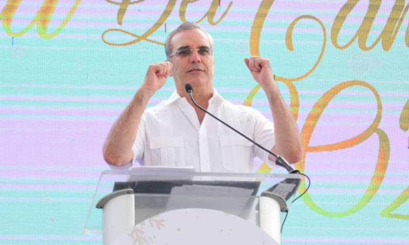 Presidente Abinader lanza la Navidad del cambio 2022