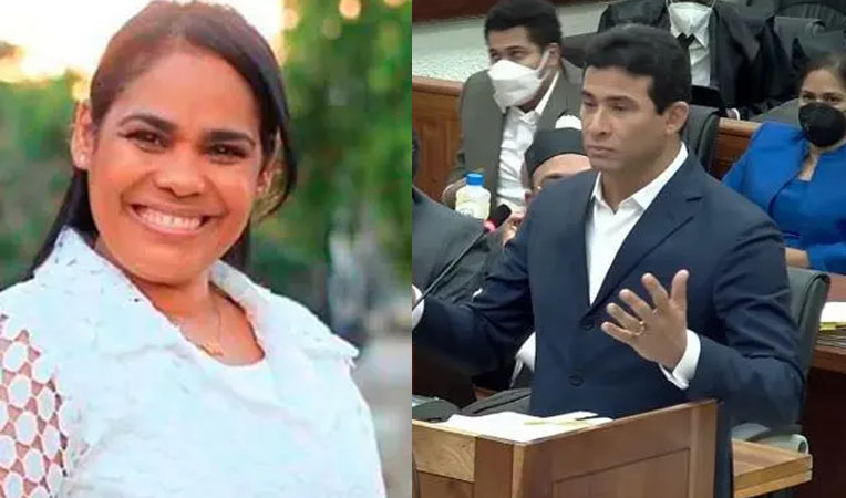 Adán Cáceres y la pastora Rossy Guzmán no tienen fondos para pagar fianza
