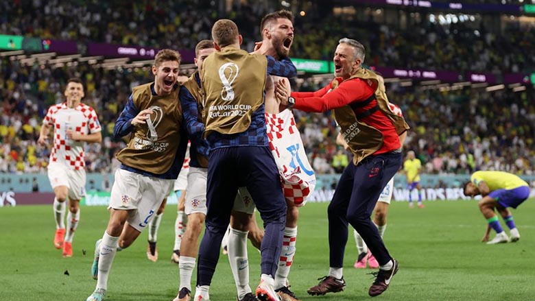 Croacia elimina a Brasil del Mundial de Qatar