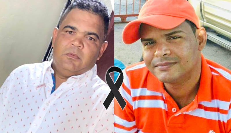 Los hermanos Martínez Pimentel fallecen de paro cardíaco en Baní