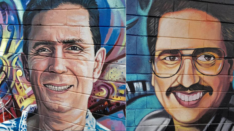 Murales resaltan a figuras artísticas, educativas y culturales de Moca