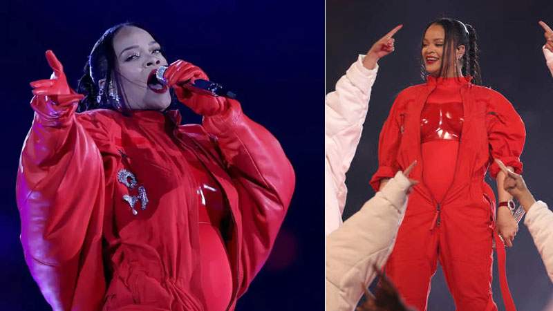 Rihanna se presenta en el Super Bowl