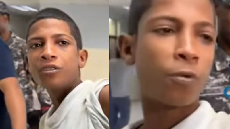 Policía Nacional arrestan hombre acusado de robar un saco de arroz en SFM