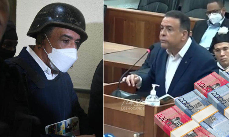 Juez autoriza embargo por RD$445 millones en favor del Estado en caso Alexis Medina y otros imputados