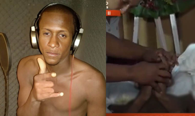 Joven muerto muevió sus manos y hasta le dieron sopa de comer en Cancino SD