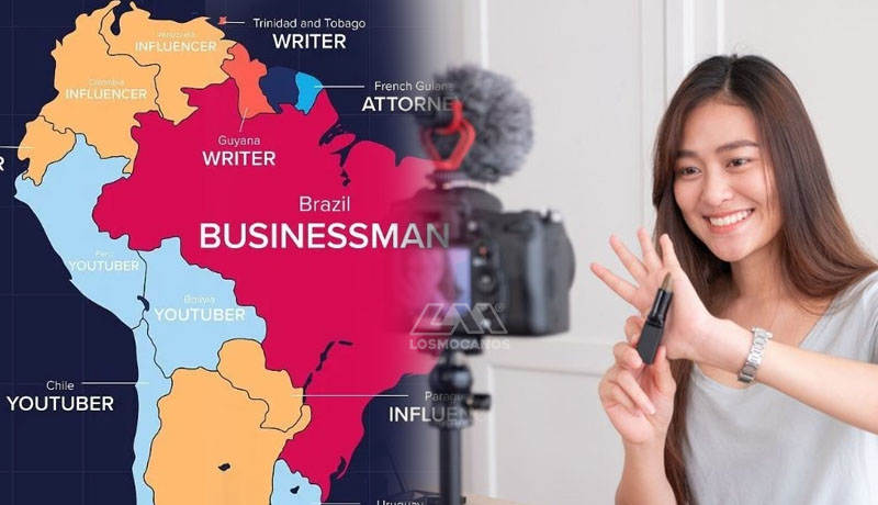 'Influencer y Youtuber' las profesiones más soñadas de América Latina