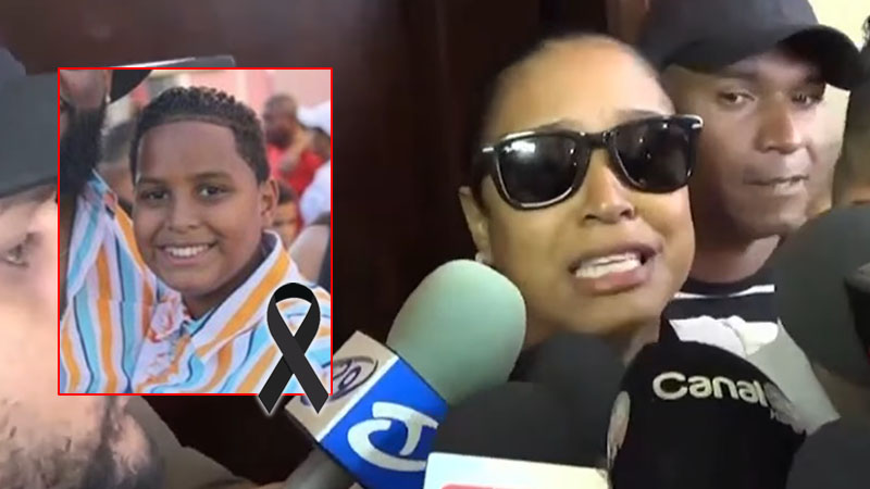 Declaraciones de la madre del niño ultimado en el carnaval de Santiago