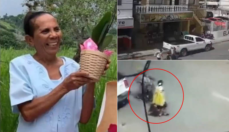 Señora muere tras ser atropellada por un motorista