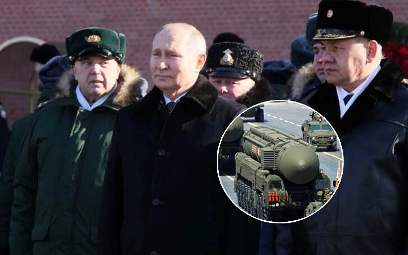 Putin alista sus misiles Satán II y amenaza a Occidente