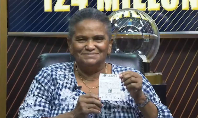 Señora gana e 124 millones de pesos en “Tu única Loto” de Leidsa