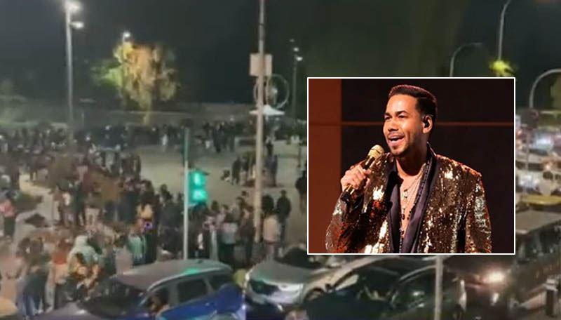Policía descartó alerta de bomba en concierto de Romeo Santos en Chile